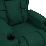  Naslonjač od tkanine tamnozeleni | Eponuda.com
