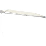 Tenda na uvlačenje krem 5 x 3 m od tkanine i aluminija | Eponuda.com