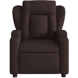  Naslanjač temno rjavo blago | Shoptok.si