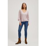 Marisse Pink V-Neck Sweater | Eponuda.ba