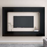  8-dijelni set TV ormarića crni od iverice | shoptok.hr