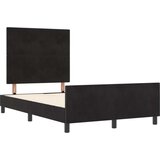  Crni Baršunasti Krevet 120x200 cm | shoptok.hr