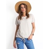 BASIC Feel Good T-shirt-RV-TS-4834.64P-light beige | Shoptok.si