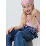 Sinsay Wide leg traperice s ukrasnim peplumom i dodatkom viskoze | shoptok.hr