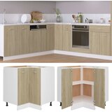 vidaXL Kotna spodnja omarica sonoma hrast 75,5x75,5x80,5 cm iverna pl. Cene