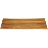 Stolna ploča 110x80x2,5cm od masivnog drva manga sa živim rubom | shoptok.hr