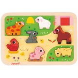 Janod Chunky Farm Puzzle aktivna umetaljka 18m+ 7 kom Cijene