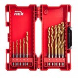 Milwaukee udarne burgije za metal 3-10mm sa hex prihvatom 1/4" set 10/1 4932493865 | ePonuda.com