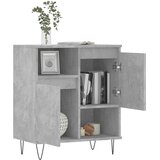  Komoda siva boja betona 60x35x70 cm od konstruiranog drva | shoptok.hr