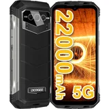 Doogee VMAX 5G 20/256GB, črn pametni robustni telefon Android 12, 22000mAh, (21256069)