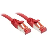 47731 RJ45 omrežni kabel\, Patch kabel CAT 6 S/FTP 0.50 m rdeča 1 kos, (20419953)