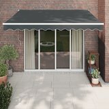 Maison Chic Avtomatsko zložljiva tenda - Senčniki antracit 3,5x2,5 m, (22038531) | Shoptok.si