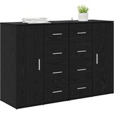  Komode s ladicama Corona 2 pcs Crni hrast 59 x 39 x 80 cm | shoptok.hr