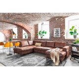 MID.YOU SEDEŽNA GARNITURA, mikrovlakna rjava | Shoptok.si