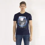 muška majica teget