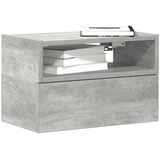  Zidni noćni ormarić beton siva 45x26x28,5 cm | shoptok.hr