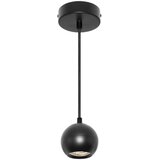 Osram Luster na sajli SPOT SPHERAL 1xGU10/6W/230V crna Cene