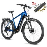 Leaderfox Električno treking kolo Barnet 28" - modra + dodatna baterija | Shoptok.si
