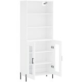  Visoka komoda bijela 69,5x34x180 cm konstruirano drvo | shoptok.hr