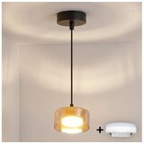  Brilagi - LED Luster na sajli AURA LUX 1xGX53/30W/230V crna/zlatna | Eponuda.com