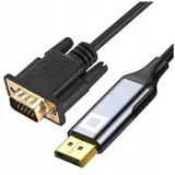 KABEL DISPLAYPORT VGA ADAPTER PRETVORNIK FULL HD 60HZ 2M, (21748486)