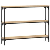  Konzolni stol boja hrasta 100 x 22,5 x 75 cm konstruirano drvo | shoptok.hr