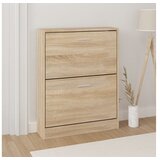  Omarica za čevlje hrast 59x17x81 cm inženirski les | Shoptok.si
