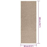  Tepih ZIZUR bež 80 x 200 cm s izgledom jute unutarnji i vanjski | shoptok.hr