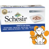 Schesir multipac Dog Tuna With Seabass 4x85g, Vlažna Hrana Sa Tunom i Brancinom | ePonuda.com