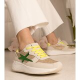 Gemre Beige women's sports sneakers with glitter Kaletti | shoptok.hr