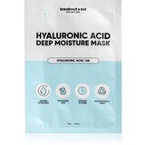 breakout + aid Hyaluronic Acid Deep Moisture Mask hidratantna sheet maska s hijaluronskom kiselinom 34 g | shoptok.hr