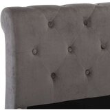 vidaXL Posteljni okvir siv žamet 100x200 cm | Shoptok.si