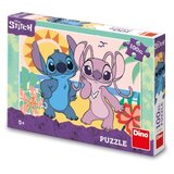 Dino toys Dino stitch i angel na plaži - puzzle xl 100 delova ( 11141 ) Cene