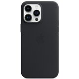 Apple iphone 14 pro max leather case midnight Cene