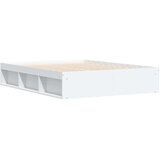 vidaXL Posteljni okvir bel 140x190 cm | Shoptok.si