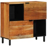  Kreveta s policom Smeđa 80 x 33 x 75 cm Čvrsto drvo manga | shoptok.hr