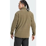 Adidas Funkcionalna jopa iz flisa oliva / bela | Shoptok.si