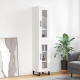  The Living Store Visoka omara bela 34,5x34x180 cm inženirski les - Visoka Omarica, (21444879) Cene