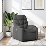 Maison Chic Naslanjač - Relax naslanjač iz temno sivega blaga, (22061166) | Shoptok.si