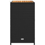  Cabinet s policom Crna 70 x 50 x 87 cm Poliester i Roly Rattan | shoptok.hr