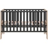 Jimmylee OTROŠKA POSTELJICA Try Me 144/76/86 cm antracit, črna, barve breze | Shoptok.si