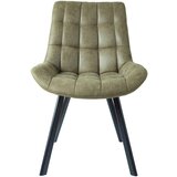 Livetastic STOL, kovina, tekstil črna, olivno zelena | Shoptok.si