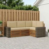  Set vanjskih sofa 4 kom. Poliester | shoptok.hr