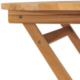  Sklopivi vrtni stol od tikovine 85 x 76 cm | shoptok.hr