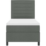  s opruga kutije Tamno siva 100 x 200 cm tkanina | shoptok.hr