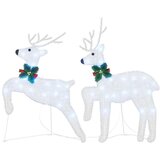  LED Riječni jeleni 2 pcs Hladna bijela tkanina | shoptok.hr
