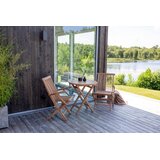 Venture Home Kenya vrtni stolić ⌀70 cm, prirodna boja drva | shoptok.hr