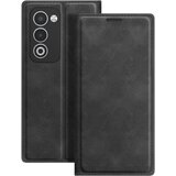 AVIZAR Klasična preklopna torbica za Oppo A5 s funkcijo stojala, Črna, (5000189948) | Shoptok.si
