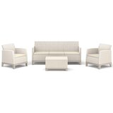  Baštenska garnitura Scandi forma III sa box stolom, siva | Eponuda.com