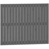  Zidno uzglavlje sivo 108 x 3 x 90 cm od masivne borovine | shoptok.hr